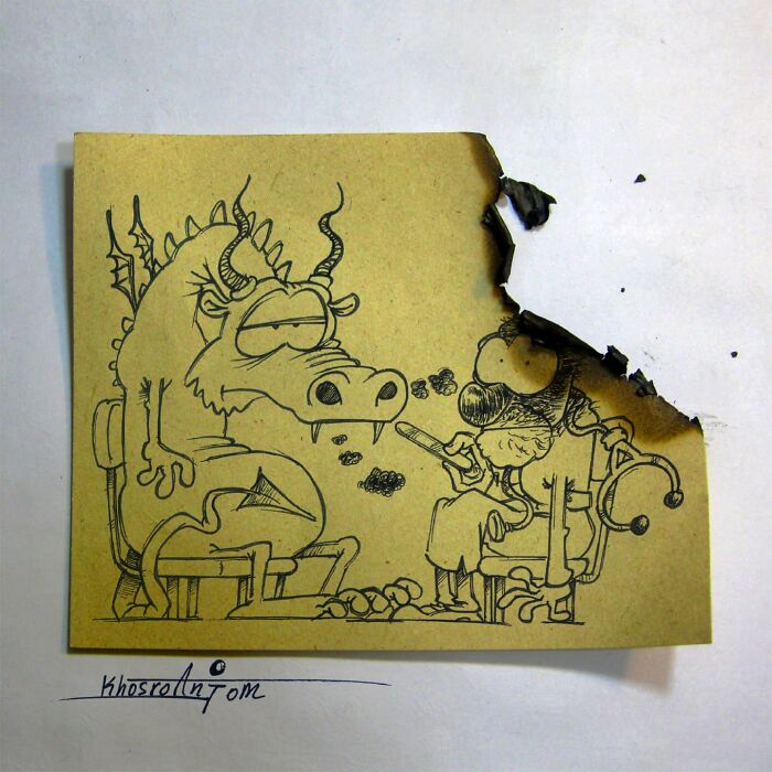 Iranian Artist Mixes Pencils And Pens With Drawings And The Result Is Incredible