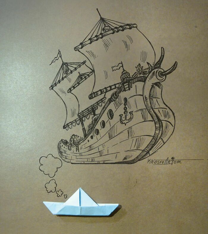 Iranian Artist Mixes Pencils And Pens With Drawings And The Result Is Incredible