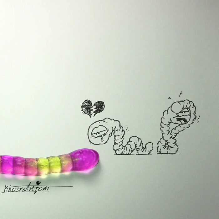 Iranian Artist Mixes Pencils And Pens With Drawings And The Result Is Incredible