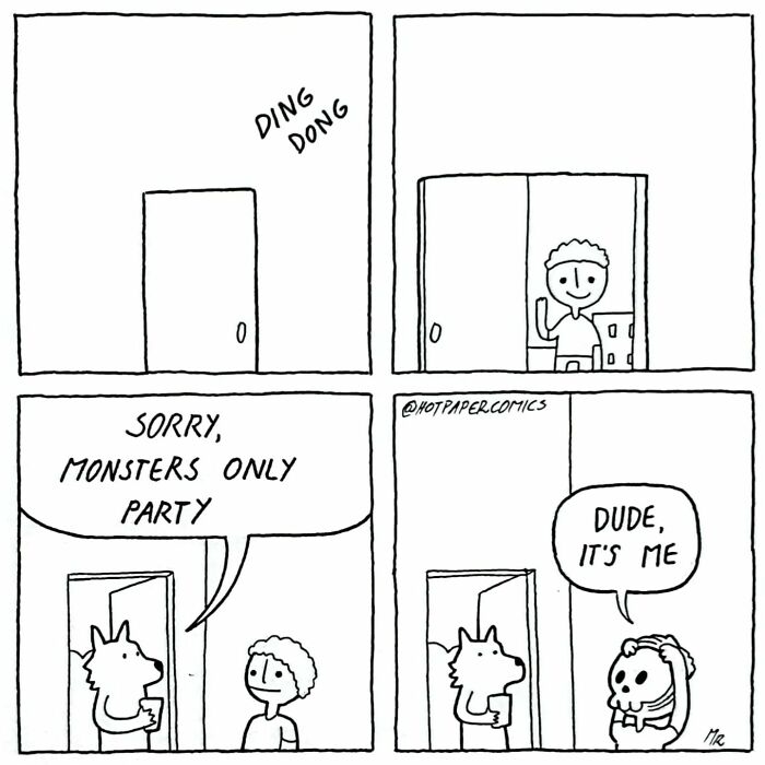 Martin Rosner's New Dark And Absurd Comics Are Sure To Make You Laugh Out Loud