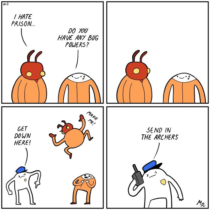 Martin Rosner's New Dark And Absurd Comics Are Sure To Make You Laugh Out Loud