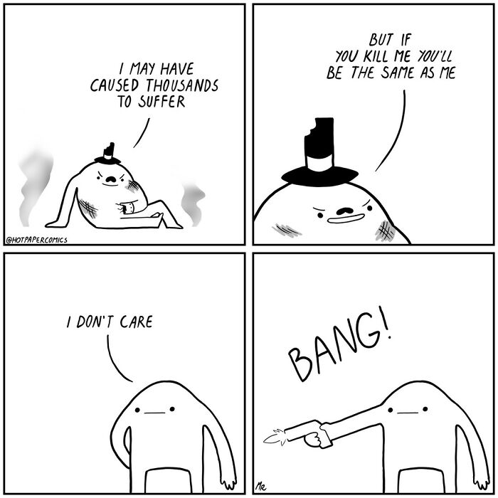 Martin Rosner's New Dark And Absurd Comics Are Sure To Make You Laugh Out Loud