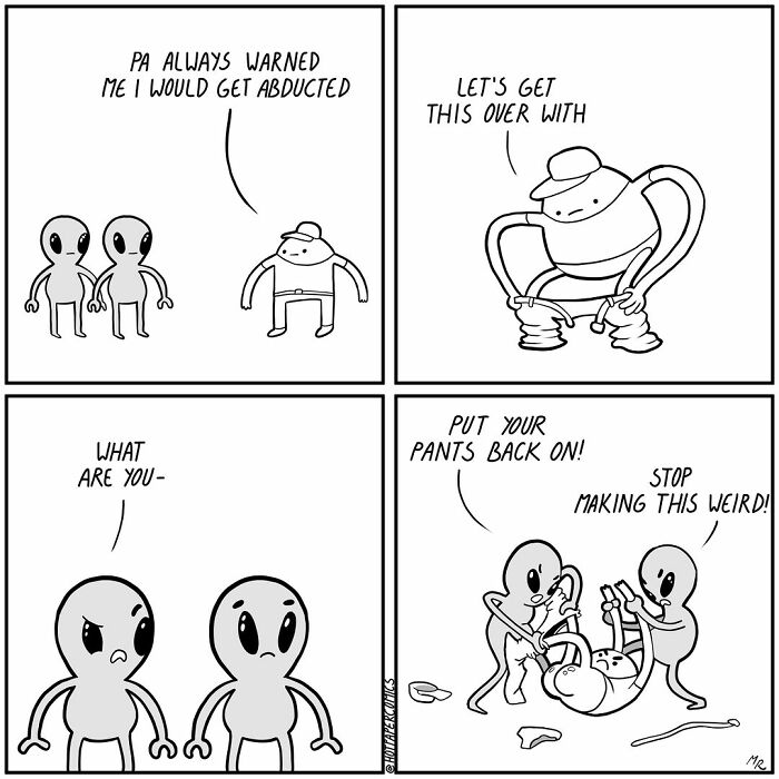 Martin Rosner's New Dark And Absurd Comics Are Sure To Make You Laugh Out Loud