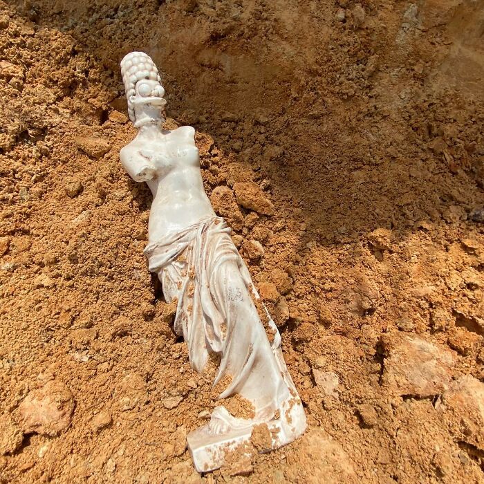 Meet Archaeological Sculptures Inspired By Pop Culture By Joshua Goode