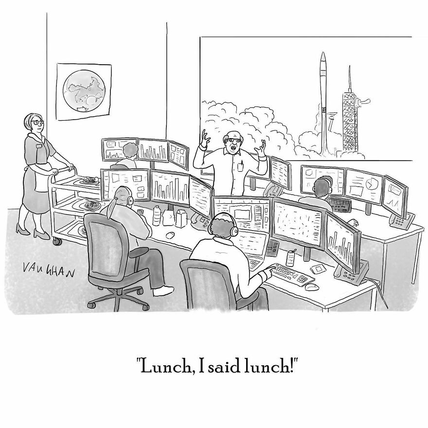 Meet Cartoonist Vaughan Tomlinson's Hilarious Single-Panel Comics