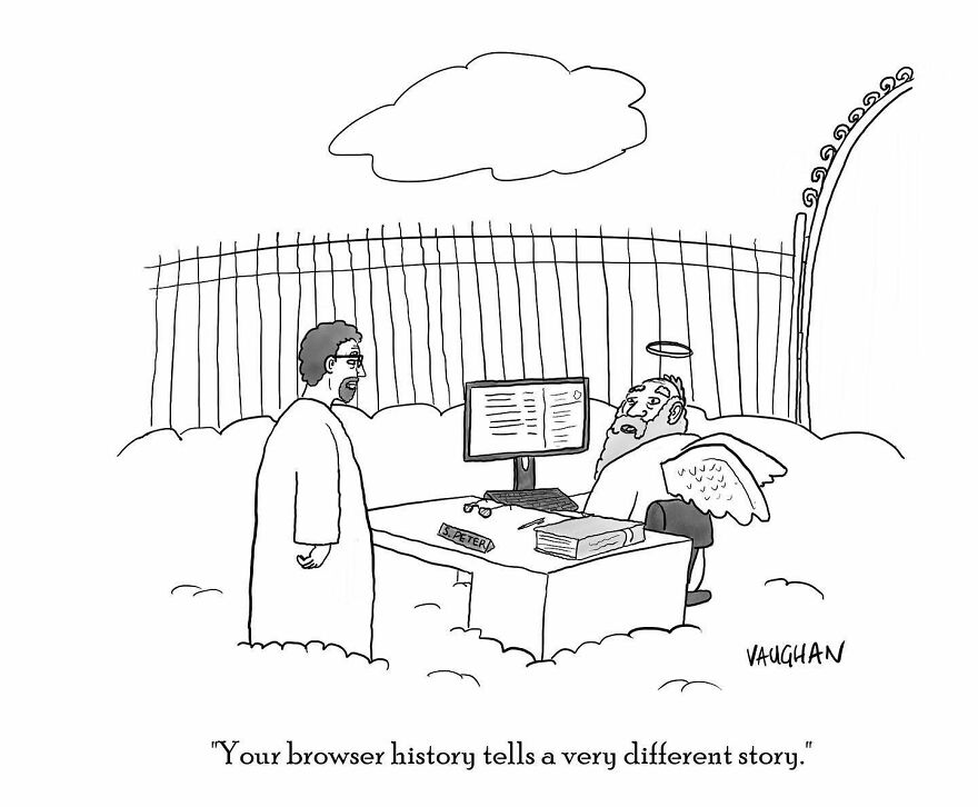 Meet Cartoonist Vaughan Tomlinson's Hilarious Single-Panel Comics