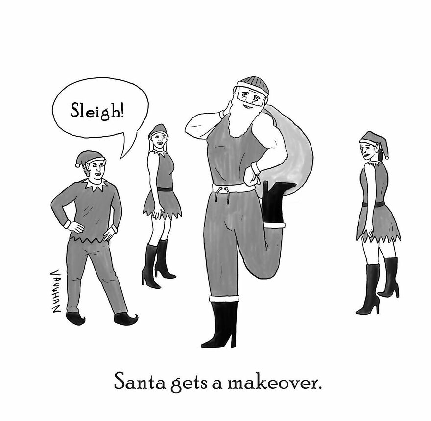 Meet Cartoonist Vaughan Tomlinson's Hilarious Single-Panel Comics