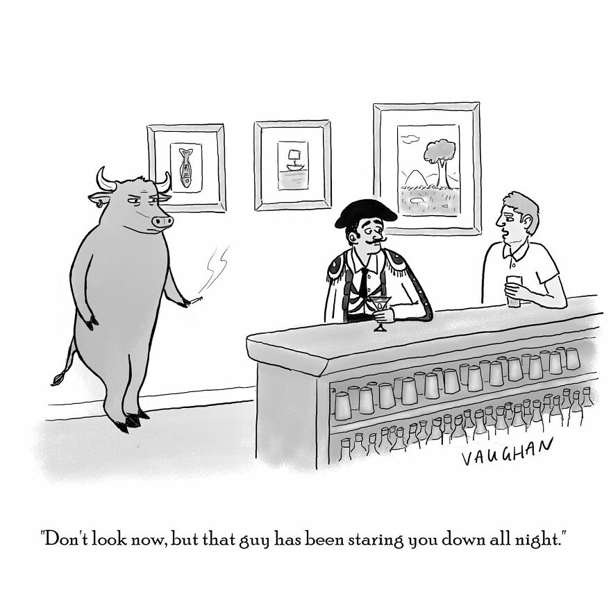 Meet Cartoonist Vaughan Tomlinson's Hilarious Single-Panel Comics