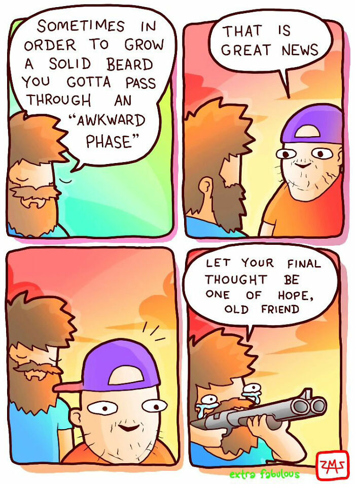 New Quirky Comics With A Dark Humor By Zach