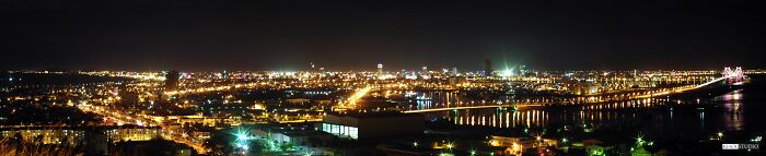 Panoramic Image Stitched Using Computer Software, Taken With An Olympus E-1 Camera And An Mf Lens