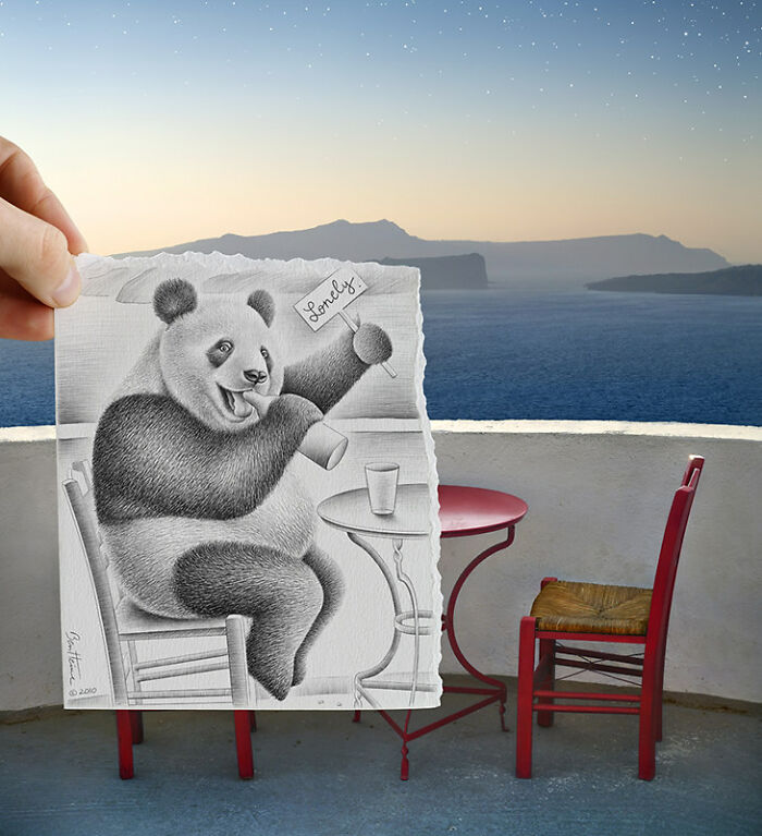 Pencil Versus Camera By Ben Heine (New Pics)