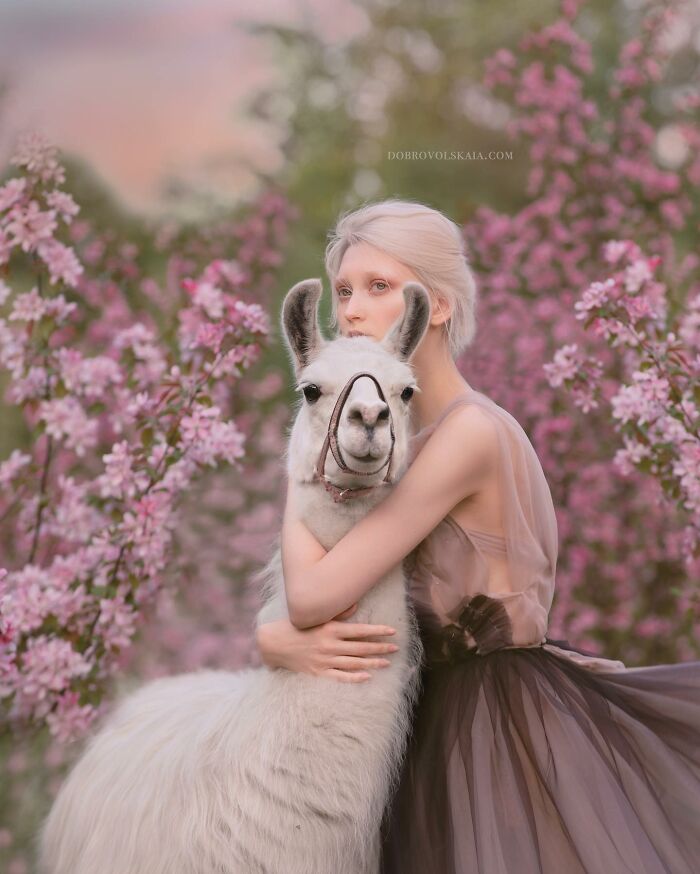 Photographer Creates Stunning Photo Shoots To Highlight The Close Bond Between Humans And Animals (New Pics)