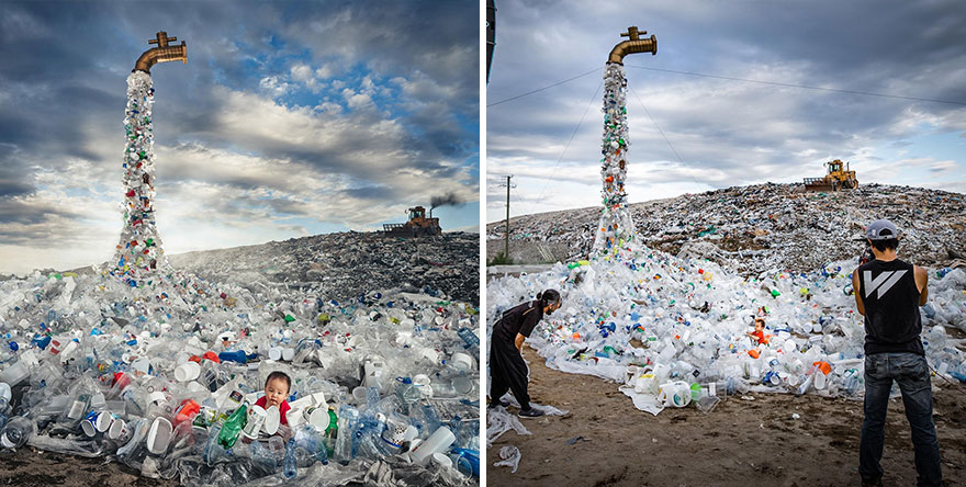 Photographer Shows Behind The Scenes Of His Works