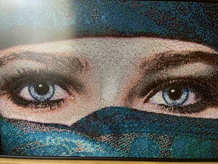 I Created A Photorealistic Fuse Bead Project Out Of 58,482 Beads I Created A Photorealistic Fuse Bead Project Out Of 58,482 Beads