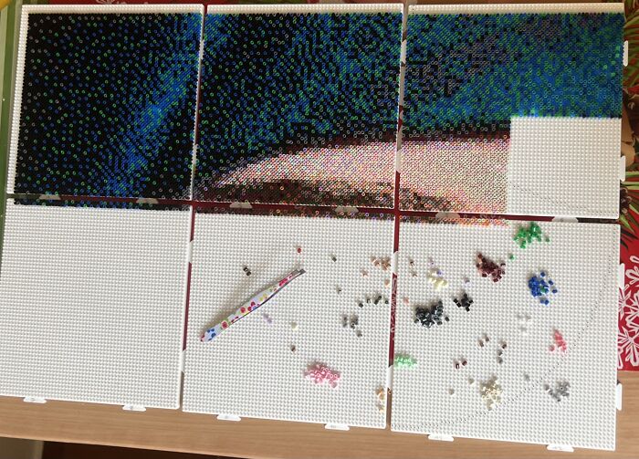 I Created A Photorealistic Fuse Bead Project Out Of 58,482 Beads I Created A Photorealistic Fuse Bead Project Out Of 58,482 Beads