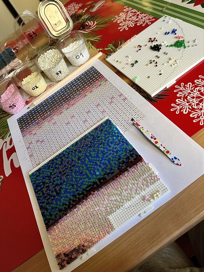 I Created A Photorealistic Fuse Bead Project Out Of 58,482 Beads I Created A Photorealistic Fuse Bead Project Out Of 58,482 Beads