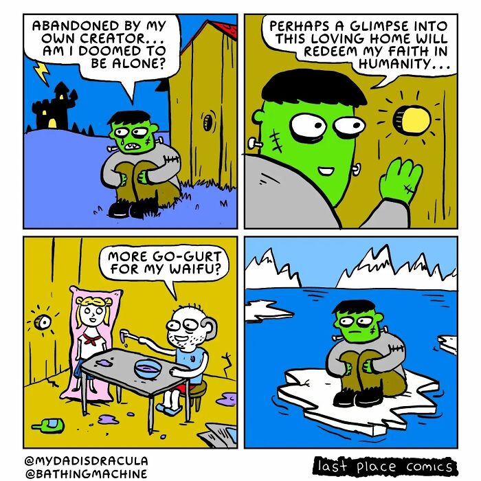 Quirky Comics With A Dark Humor By Zach (New Pics)