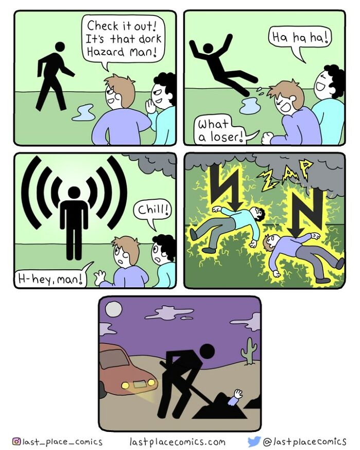 Quirky Comics With A Dark Humor By Zach (New Pics)