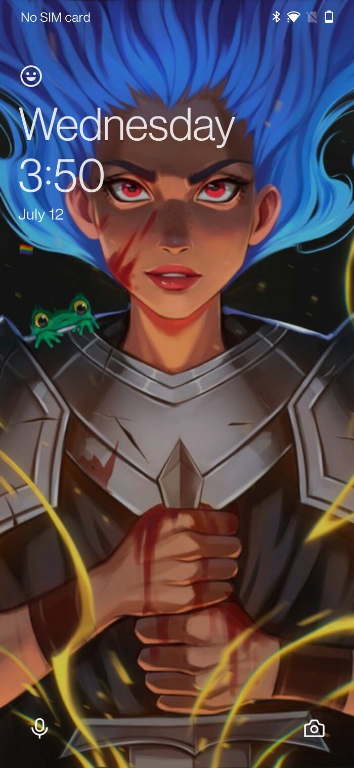 I Like The Drawing But Also There's A Frog