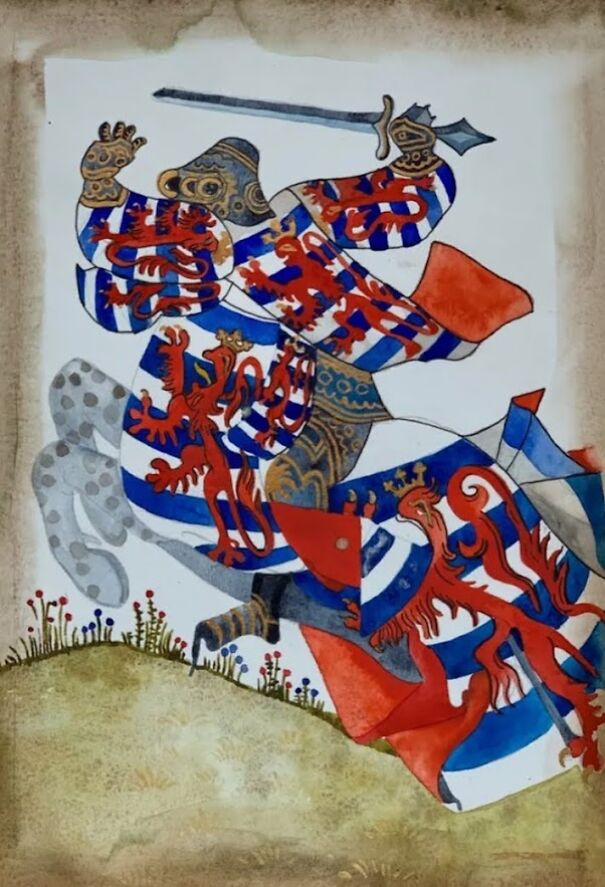 Sometimes I Am Asked To Draw Knights Or Heraldry, And Here's The Result (18 Pics) Sometimes I Am Asked To Draw Knights Or Heraldry, And Here's The Result (18 Pics)