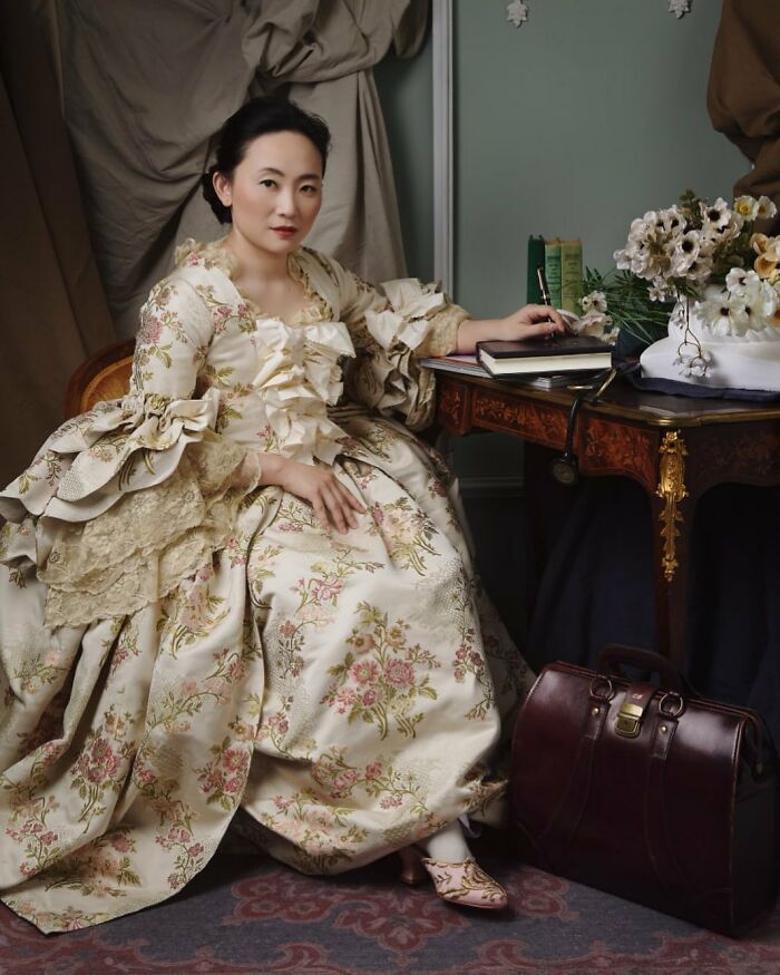 The Anesthesiologist Sews Dresses In Her Spare Time, Inspired By Old-Fashioned Fashion, And The Details Of Her Work Are Amazing (New Pics)