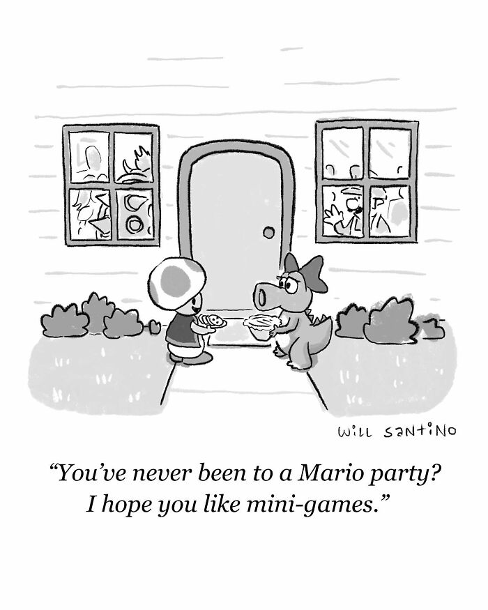 The Comics About Silly Things And Strange Situations By Will Santino Are Back