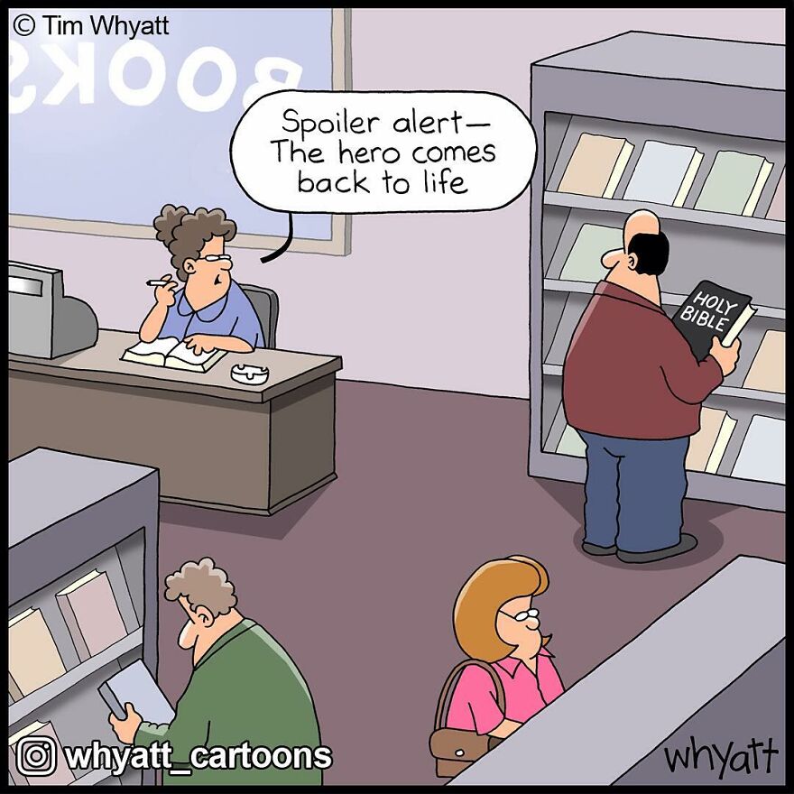 These Weird One-Panel Whyatt Comics Will Have You Laughing Out Loud (Interview)