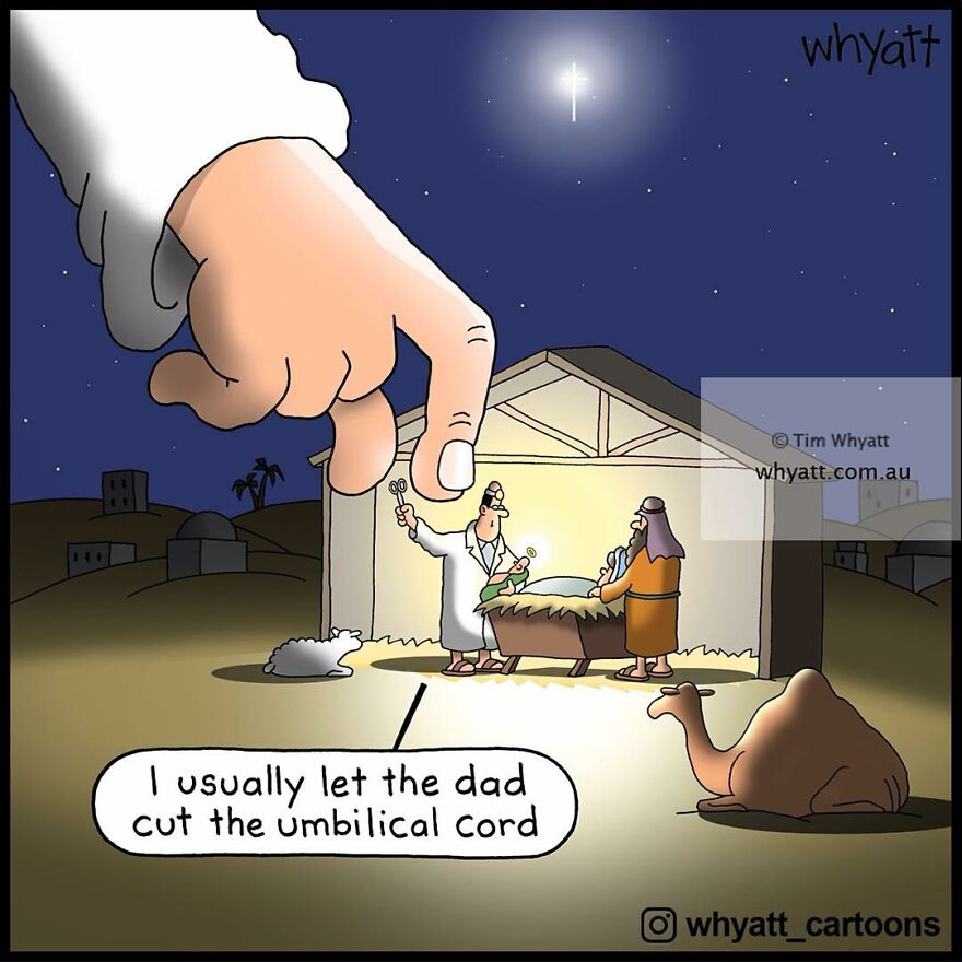 These Weird One-Panel Whyatt Comics Will Have You Laughing Out Loud (Interview)