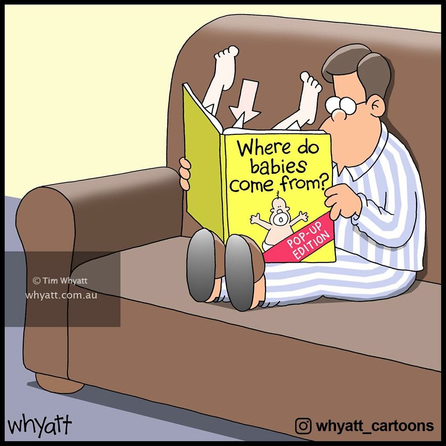 These Weird One-Panel Whyatt Comics Will Have You Laughing Out Loud (Interview)