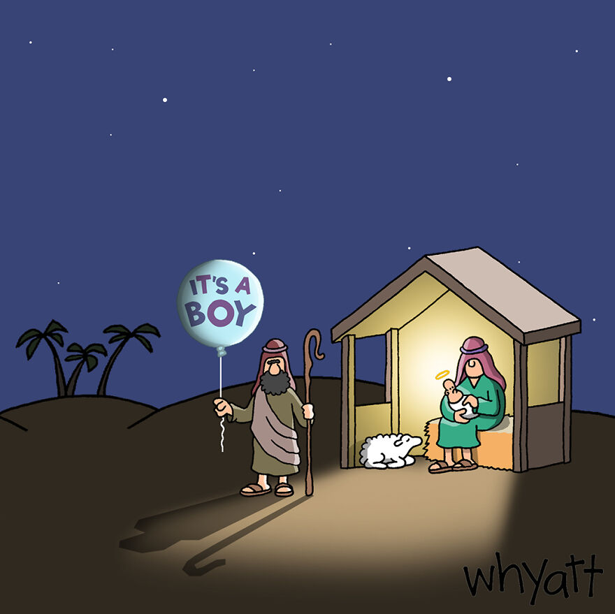 These Weird One-Panel Whyatt Comics Will Have You Laughing Out Loud (Interview)