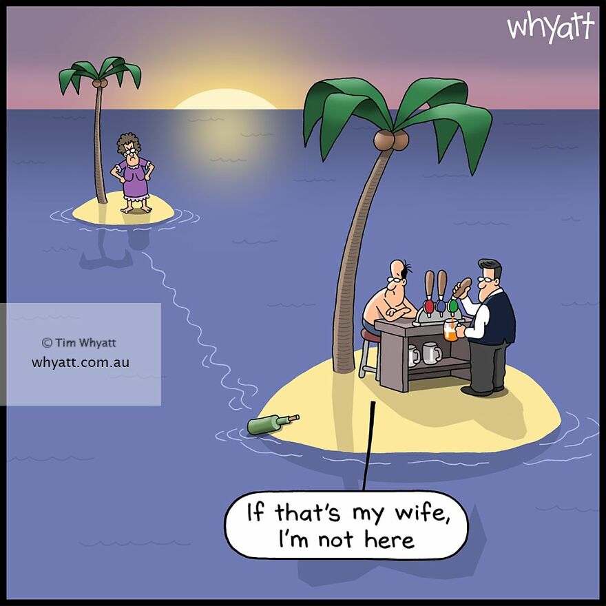 These Weird One-Panel Whyatt Comics Will Have You Laughing Out Loud (Interview)