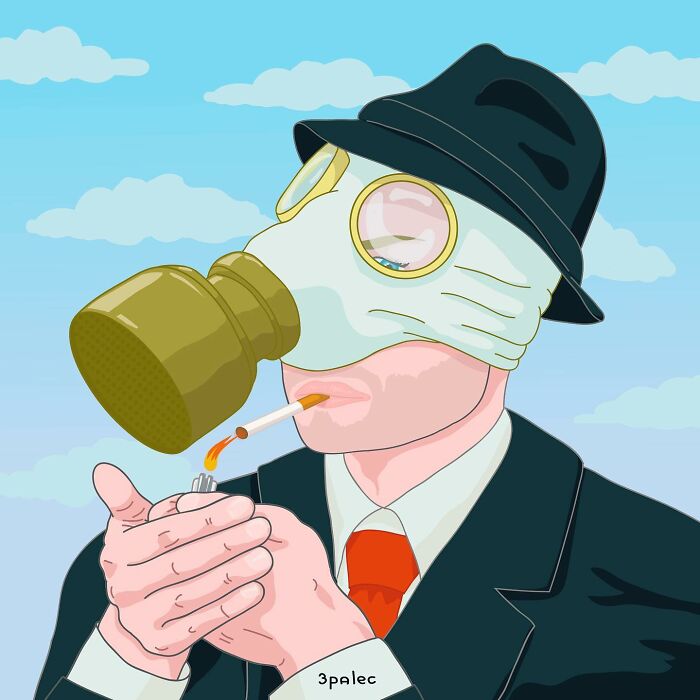 “Rene Magritte (The Son Of Man)”