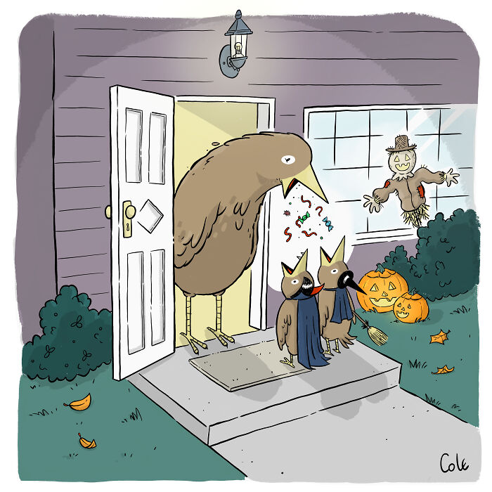 40 Hilarious Cartoons I Created Convey The Message With Little To No Words