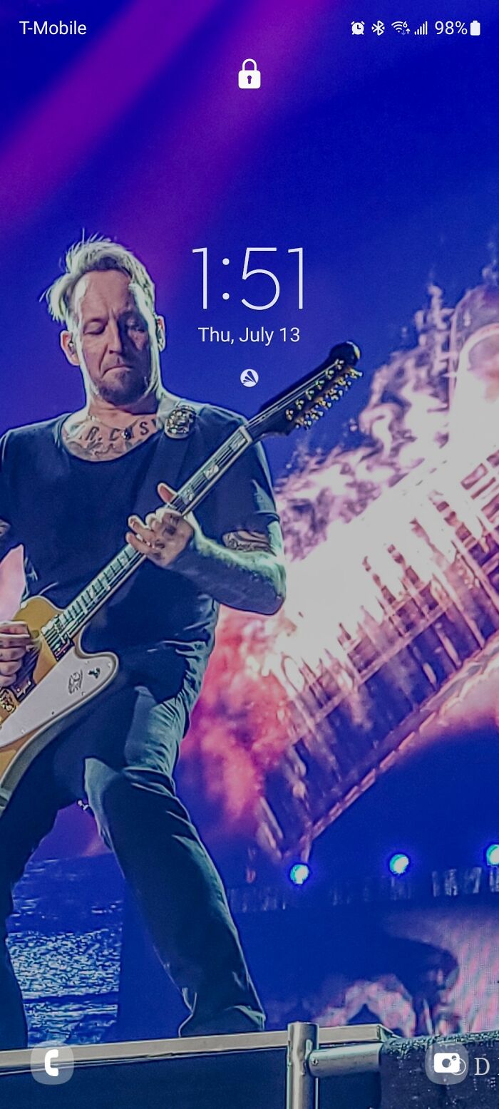 A Picture I Took While At The Volbeat Show