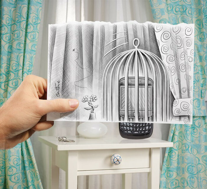 Pencil Versus Camera By Ben Heine (New Pics)