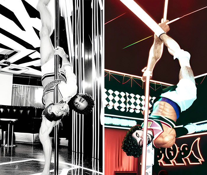 Anatomically Impossible Pole Dancing