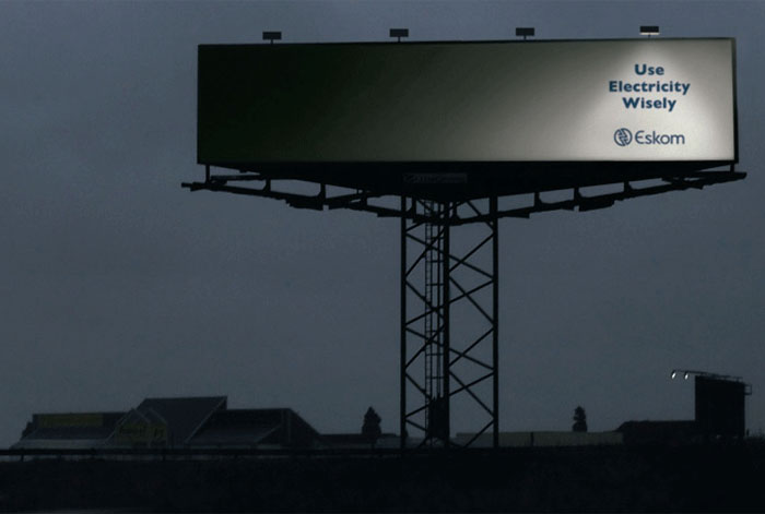 Really Great Minimalist Billboard Ad