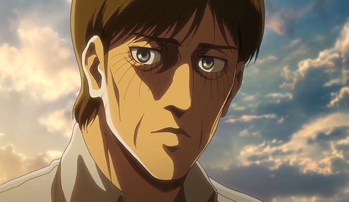 Eren Kruger wearing white shirt