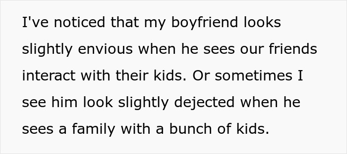 Folks Are Loving This Tale Of A GF Who Thought She’d Have To End Things With BF As He Wanted Kids Folks Are Loving This Tale Of A GF Who Thought She’d Have To End Things With BF As He Wanted Kids