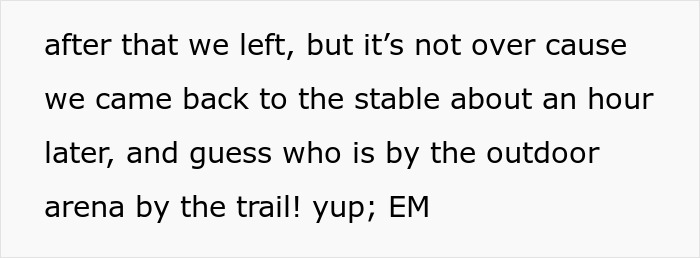 Karen Mom With Big Entitlement Energy Begs Horse Owner To Let Her 11 Y.O. Ride A Dangerous Horse Karen Mom With Big Entitlement Energy Begs Horse Owner To Let Her 11 Y.O. Ride A Dangerous Horse