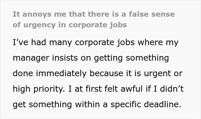 “We Aren’t Surgeons”: Person Is Confused Why Tasks Are Handled With Absurd Urgency In Corporate Jobs “We Aren’t Surgeons”: Person Is Confused Why Tasks Are Handled With Absurd Urgency In Corporate Jobs
