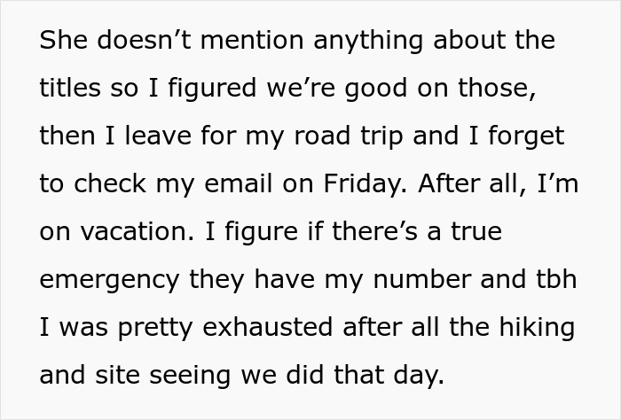 'Karen' Goes Wild After She Doesn't Get A Reply From Woman Who's On Vacation, Attempts To Get Her Fired