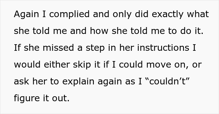 Employee Engages In Malicious Compliance To Show Their Superior That Micromanaging Is Not The Answer Employee Engages In Malicious Compliance To Show Their Superior That Micromanaging Is Not The Answer