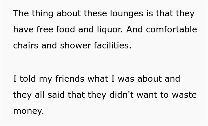 Friends &lsquo;Visibly Angry&rsquo; As Their Pal Spends Layover In A VIP Lounge They Didn&rsquo;t Want To Pay For