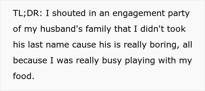 &ldquo;You Could Hear A Pin Drop&rdquo;: Wife Calls In-Laws&rsquo; Last Name &lsquo;Boring&rsquo; Without Thinking Before Speaking
