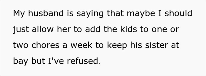 Woman Demands SIL&rsquo;s Kids Do Chores Around The House They Don&rsquo;t Even Live In, Drama Ensues