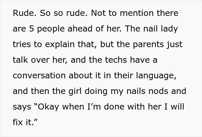 Poster Receives Mixed Reactions After Sharing How They Taught Entitled Nail Salon Clients A Lesson