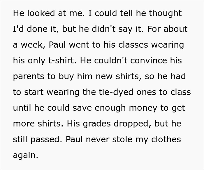 Guy Dyed Roommate's Expensive White Shirts With Vivid Colors To Teach Him A Lesson About &ldquo;Borrowing&rdquo;