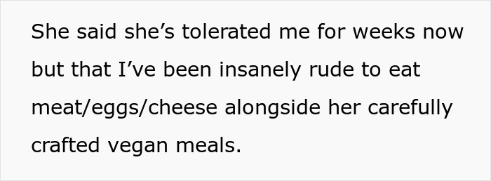 “AITA For Adding Meat To My Girlfriend’s Vegan Dishes?” “AITA For Adding Meat To My Girlfriend’s Vegan Dishes?”
