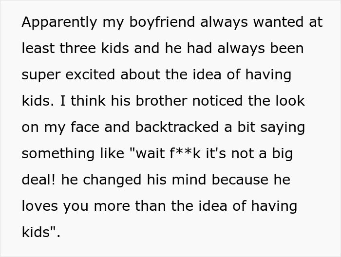 Folks Are Loving This Tale Of A GF Who Thought She’d Have To End Things With BF As He Wanted Kids Folks Are Loving This Tale Of A GF Who Thought She’d Have To End Things With BF As He Wanted Kids